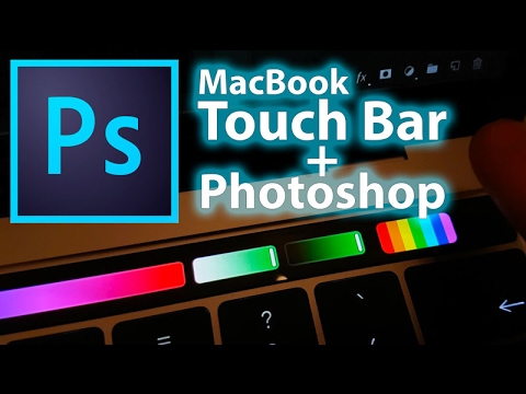 photoshop for mac with toch bar